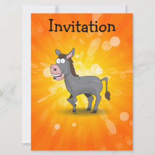 Donkey Invitation