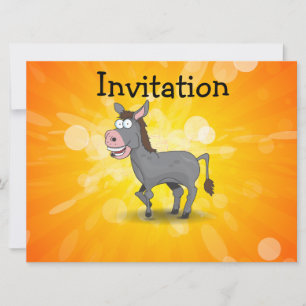 Donkey Invitation
