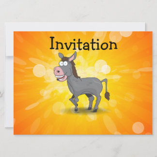 Donkey Invitation