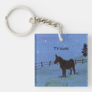 Donkey Key Ring