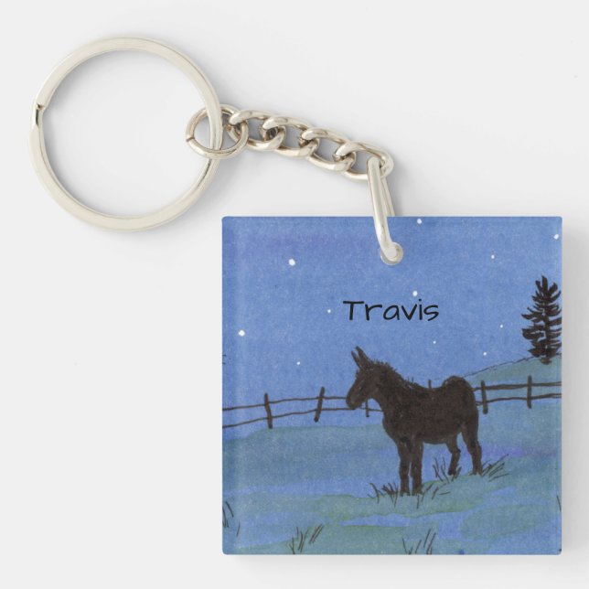 Donkey Key Ring (Front)