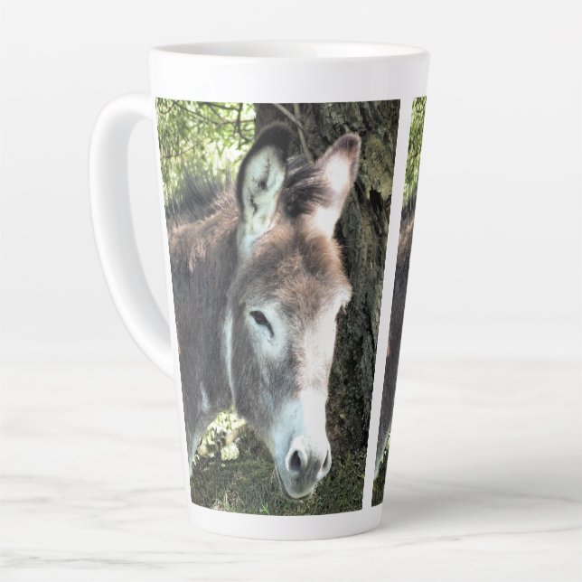 DONKEY   LATTE MUG (Left Angle)