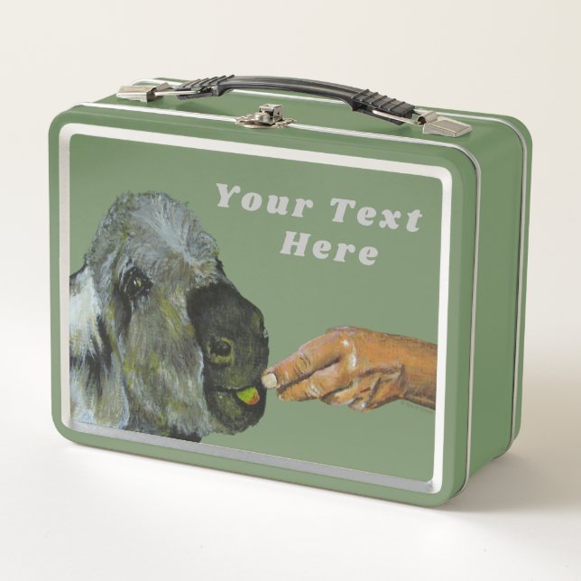 Donkey Lunch Box - Optional Personalisation (Front)