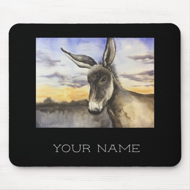 Donkey Mouse Mat (Front)
