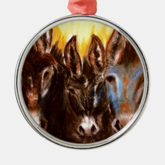 Donkey of the BLM Metal Tree Decoration