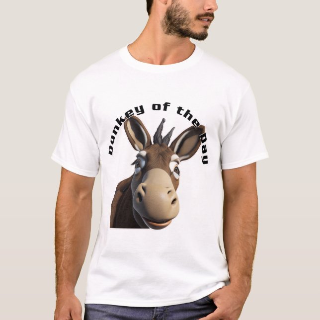 Donkey Of The Day 1 T-Shirt (Front)