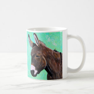 Donkey Painting Coffee Mug