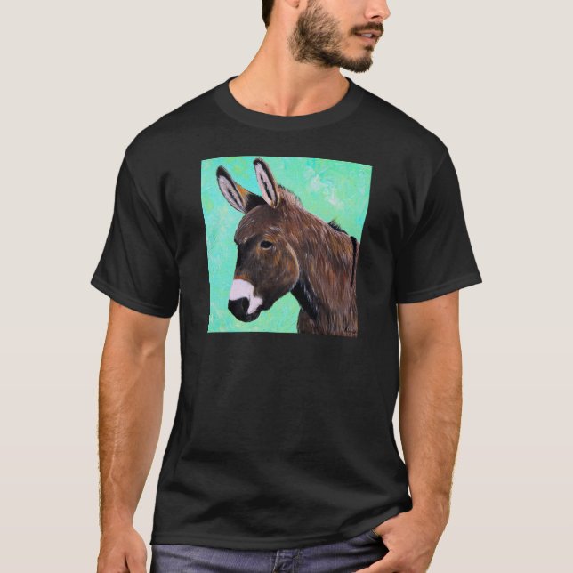Donkey Painting T-Shirt (Front)