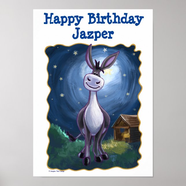 Donkey Party Centre Poster (Front)