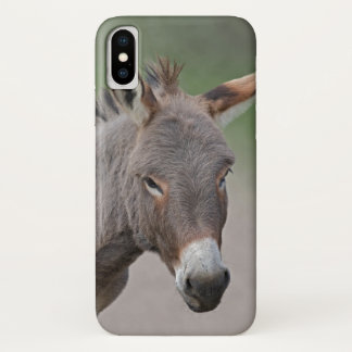 Donkey Portrait iPhone X Case