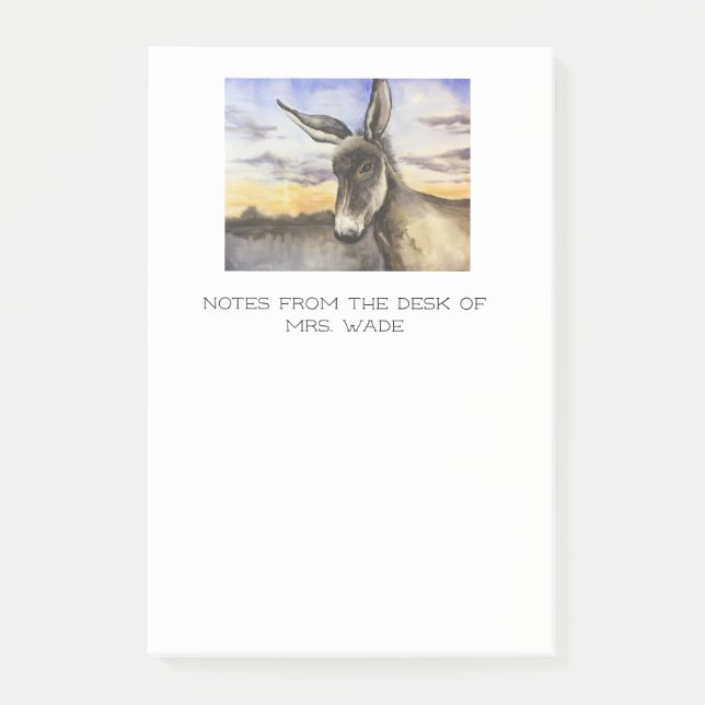 Donkey Post-it Notes (Front)