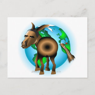 Donkey Postcard