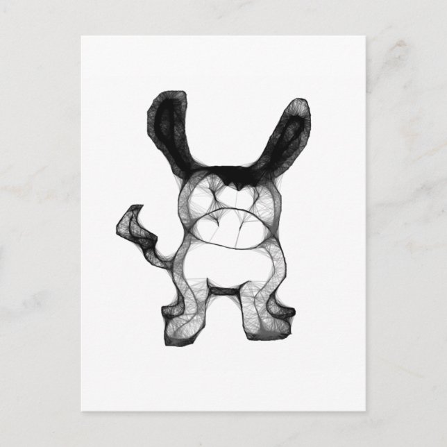 Donkey Postcard (Front)