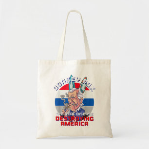 Donkey Pox Great MAGA King Trump UltrA MAGA US Ind Tote Bag