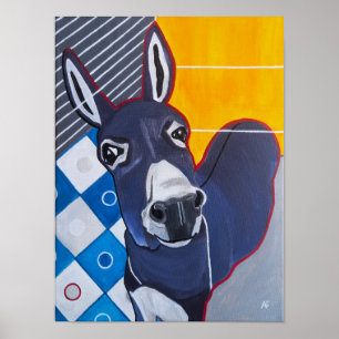 Donkey Punch Painting by Alfred Fox Poster