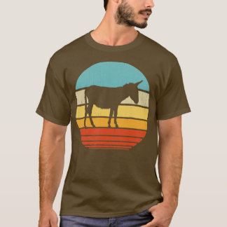 Donkey Retro Vintage 60s 70s Sunset for Men Women T-Shirt