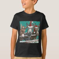 Donkey Santa Hat Donkey Lover Cute Donkey Christma