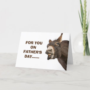 DONKEY SAYS HEE HAW ENJOY FATHER'S DAY (ANY MAN) CARD