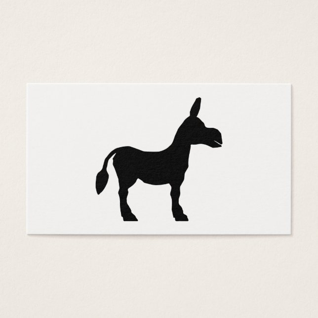 Donkey Silhouette (Front)