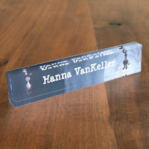 Donkey Stationery Nameplate