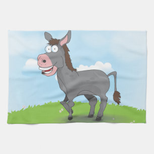 Donkey Tea Towel
