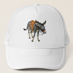 donkey trucker hat