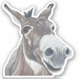 Donkey Vinyl Sticker