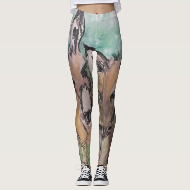 Donkeys Leggings (Front)