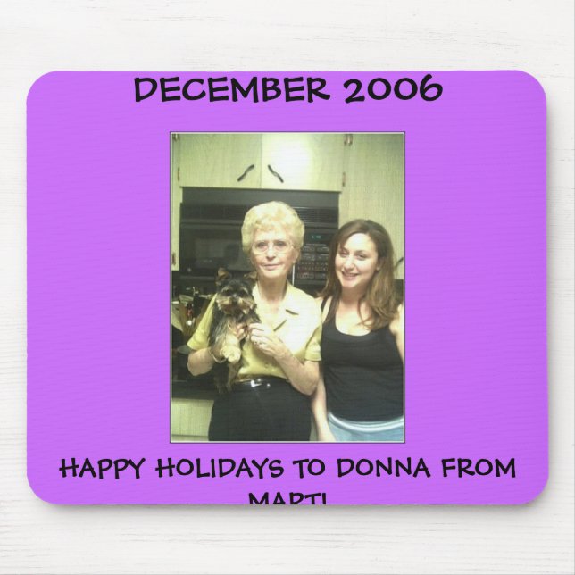 DONNA AND JACKIE MOUSE MAT (Front)