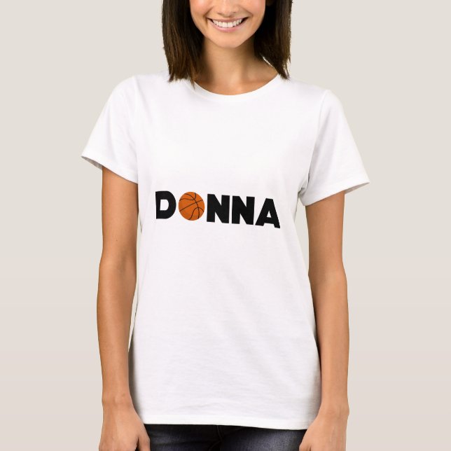 Donna Basketball T-Shirt (Front)