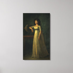 Donna Joaquina Tellez-Giron, daughter of the Duke Canvas Print