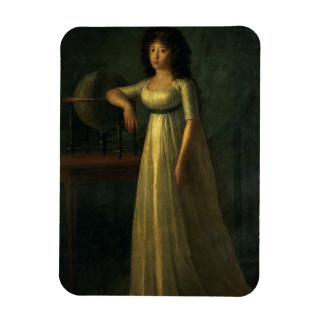 Donna Joaquina Tellez-Giron, daughter of the Duke Magnet (Vertical)