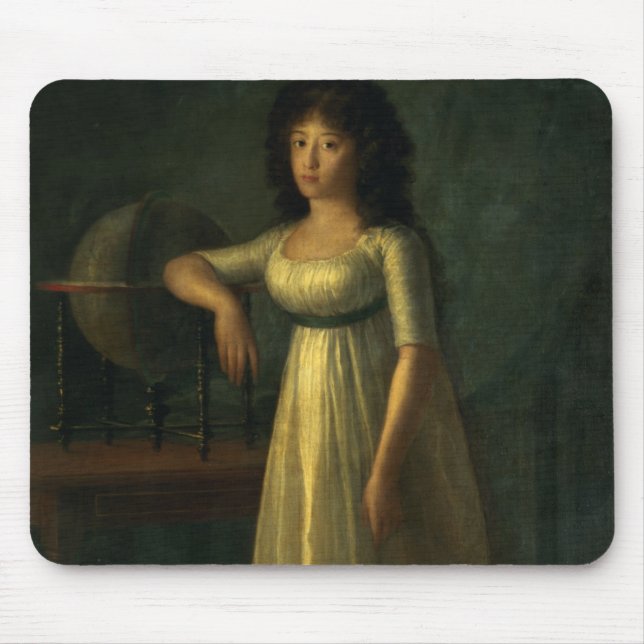 Donna Joaquina Tellez-Giron, daughter of the Duke Mouse Mat (Front)