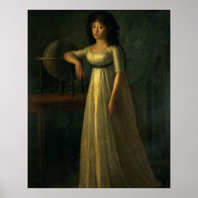 Donna Joaquina Tellez-Giron, daughter of the Duke Poster (Front)