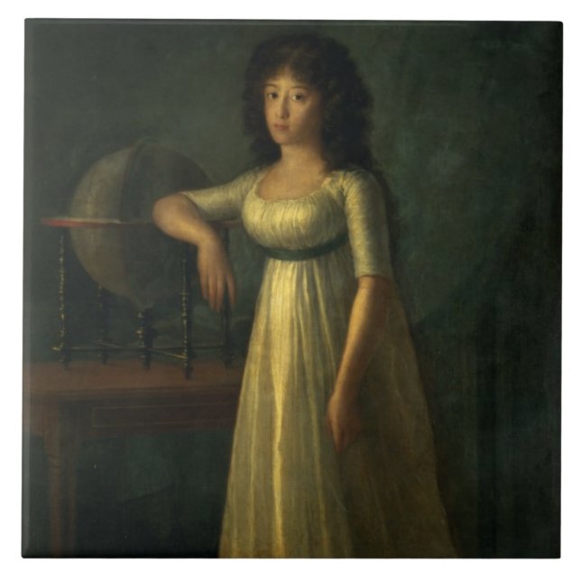 Donna Joaquina Tellez-Giron, daughter of the Duke Tile (Front)