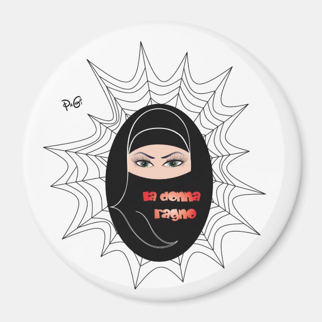 Donna ragno / Magnet (Front)