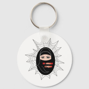 Donna ragno Schlüsselanhänger Key Ring