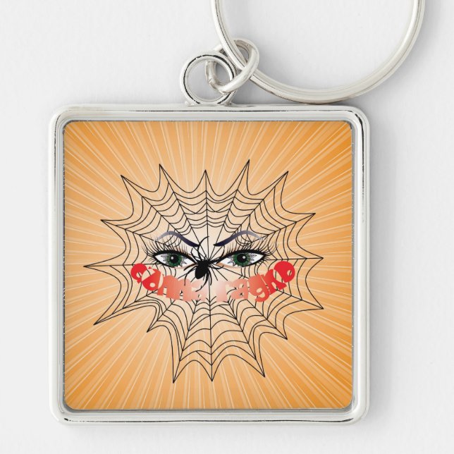 Donna ragno Schlüsselanhänger Key Ring (Front)