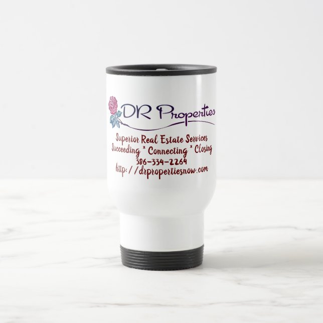 Donna Rose Travel Mug  (Center)