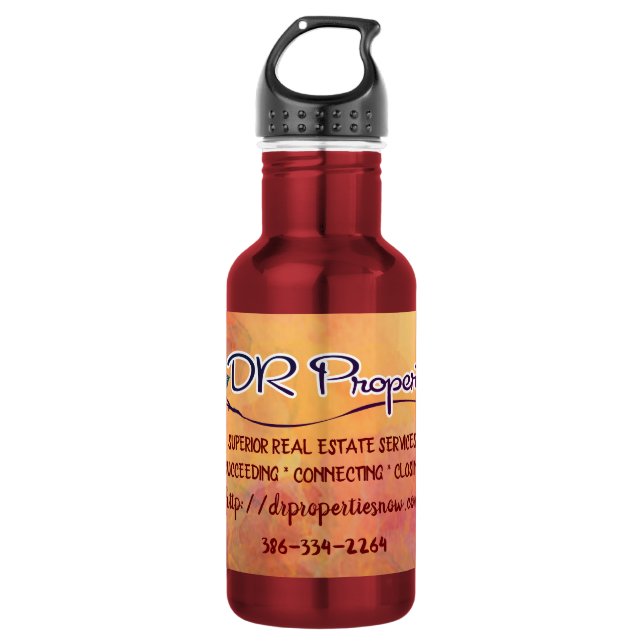 Donna Rose Water Bottle (Front)