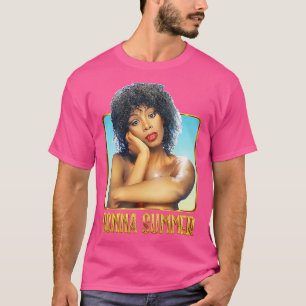 Donna Summer Retro 70s Fan Art Design T-Shirt