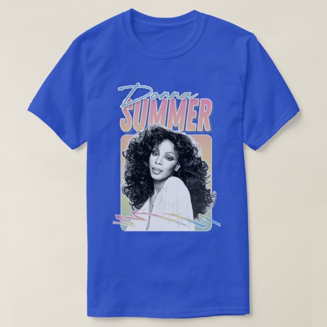 Donna Summer Retro Style Fan Art Design9 T-Shirt (Design Front)