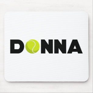 Donna Tennis Mouse Mat