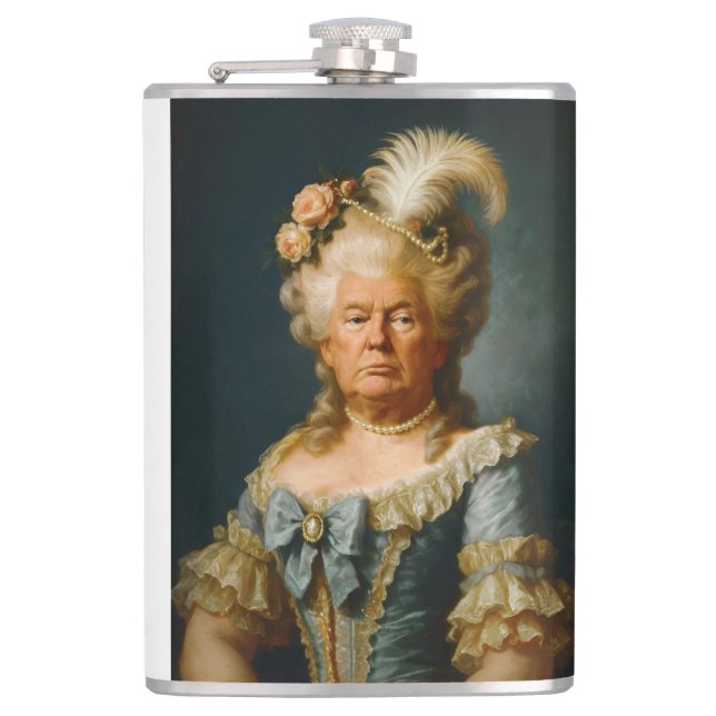 Donna Trumpoinette Hip Flask (Front)