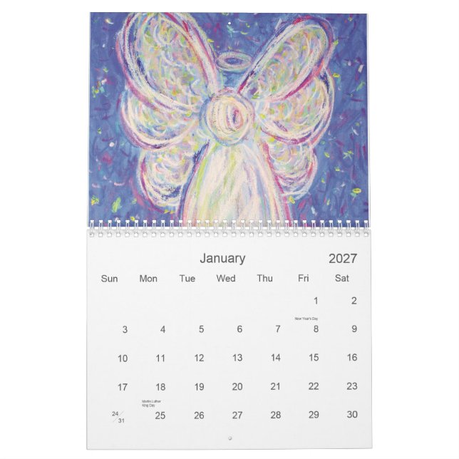 DonnaBellas Angels Calendar (Jan 2027)