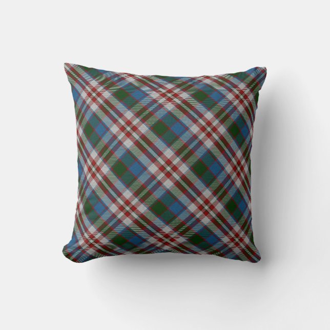 Donnachaidh (Robertson) Dress Hunting tartan Cushion (Front)