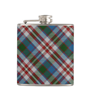 Donnachaidh (Robertson) Dress Hunting tartan Hip Flask