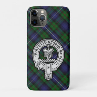 Donnachaidh (Robertson) Hunting tartan Crest iPhone 11 Pro Case