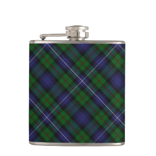 Donnachaidh (Robertson) Hunting tartan Hip Flask