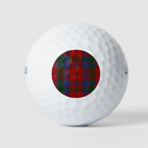 Donnachaidh (Robertson) Red tartan Golf Balls